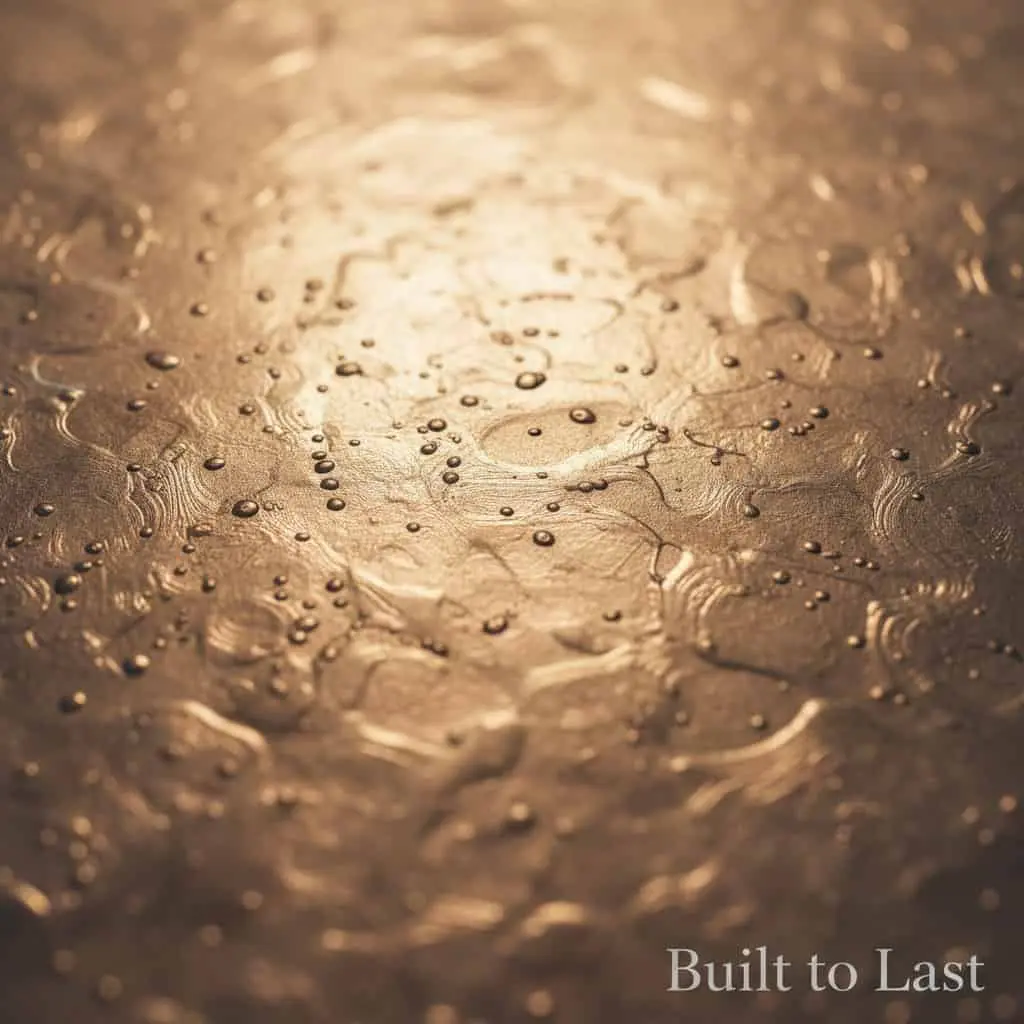 Built to Last Galvanised Steel Surface