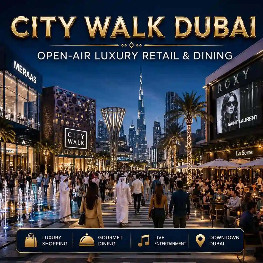 City Walk Dubai — Open-Air Luxury Retail & Dining