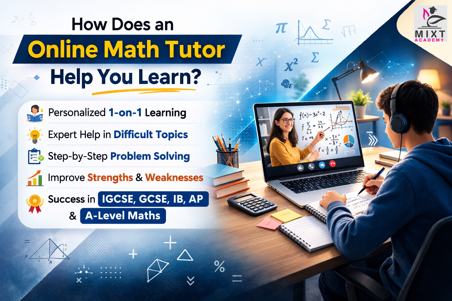 How Does an Online Maths Tutor Help You Learn?