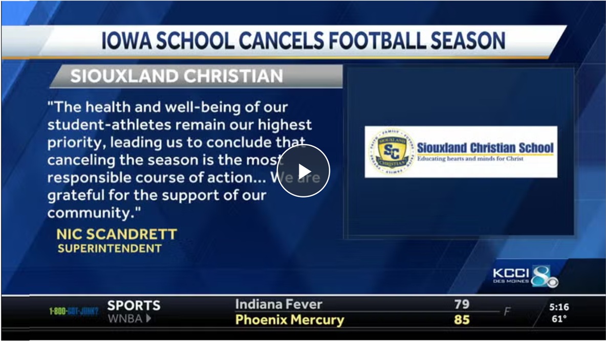 Iowa High School Cancels Football Season — A Deep Look Into the Reasons Behind It