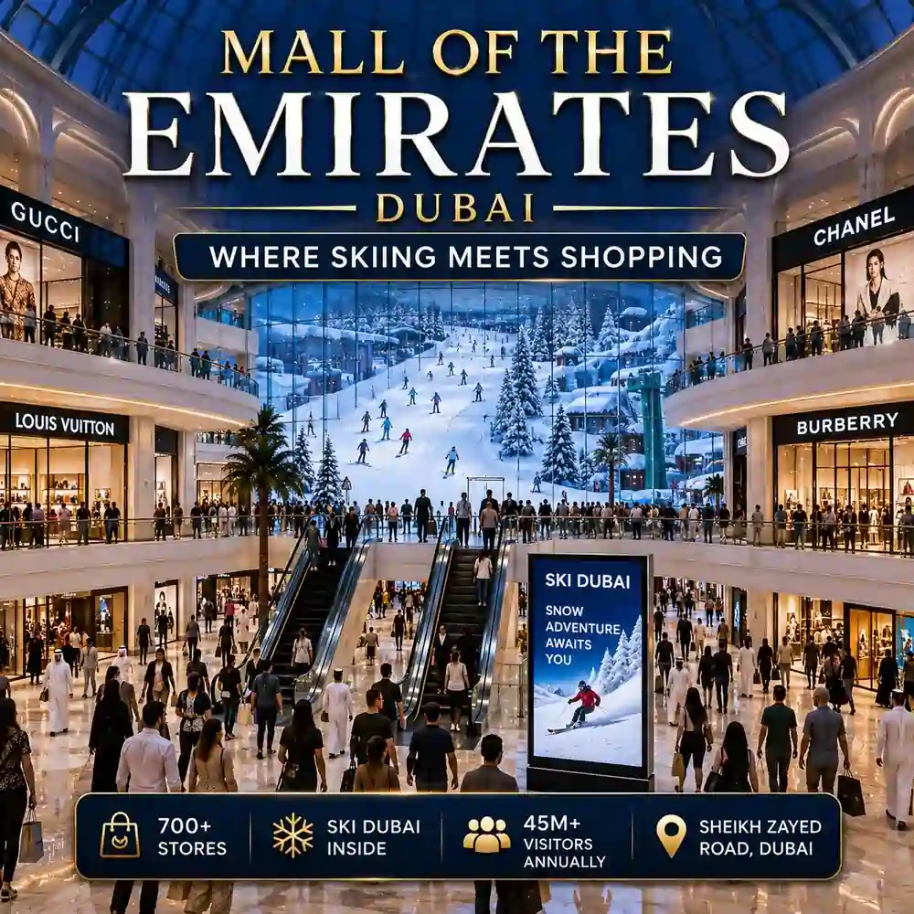 Mall of the Emirates — Where Skiing Meets Shopping