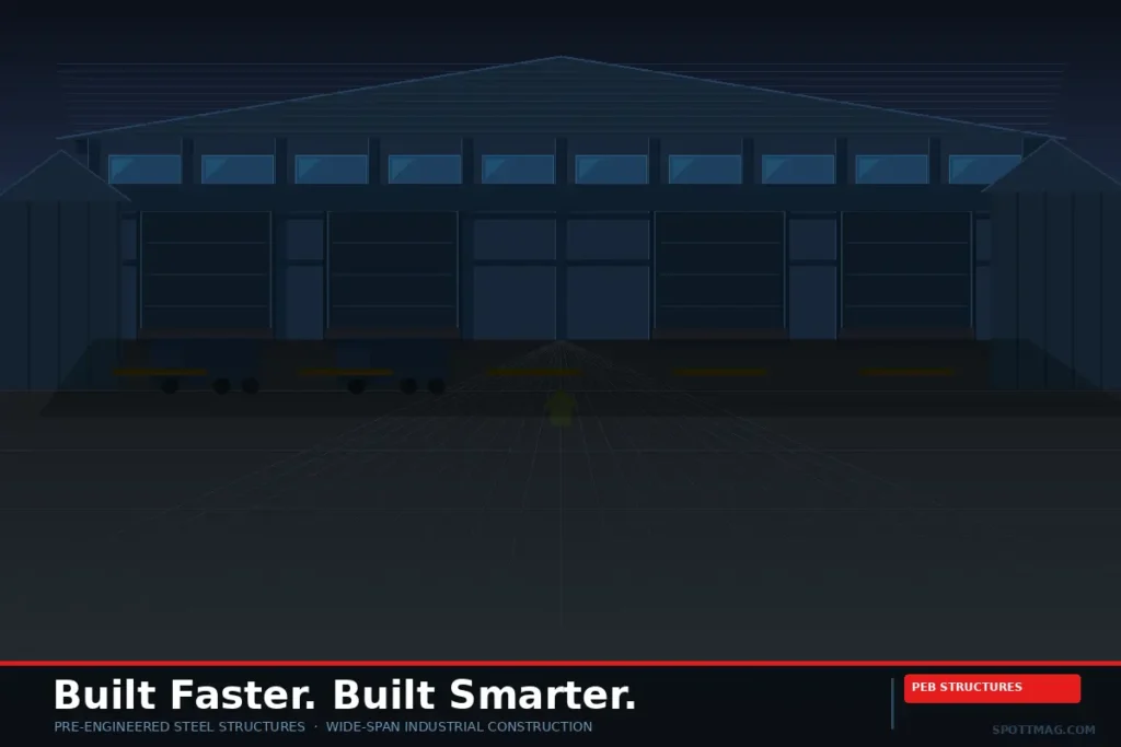Pre-Engineered Buildings, PEB Structures-spottmag