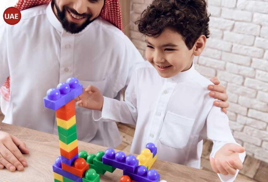 Primary school Teacher and Student in UAE