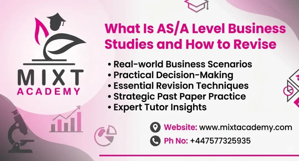 What Is AS/A Level Business Studies and How to Revise